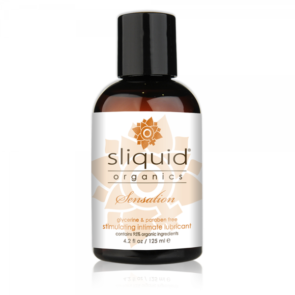 Sliquid Organics Sensation Lubricant 4.2 Oz
