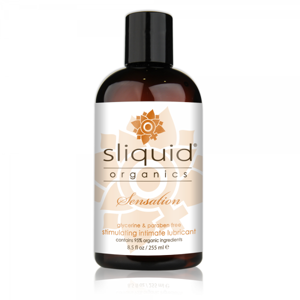 Sliquid Organics Sensations Warming Lubricant 8.5oz