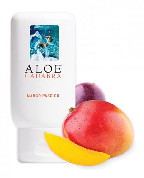 Aloe Cadabra Organic Lubricant 2.5 Oz Bottle Mango Passion