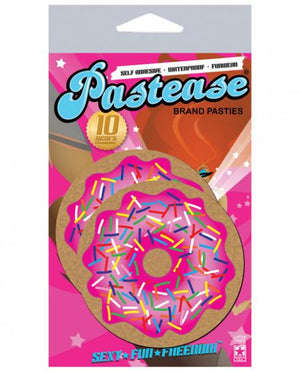 Pastease Pink Donut With Sprinkles Pasties
