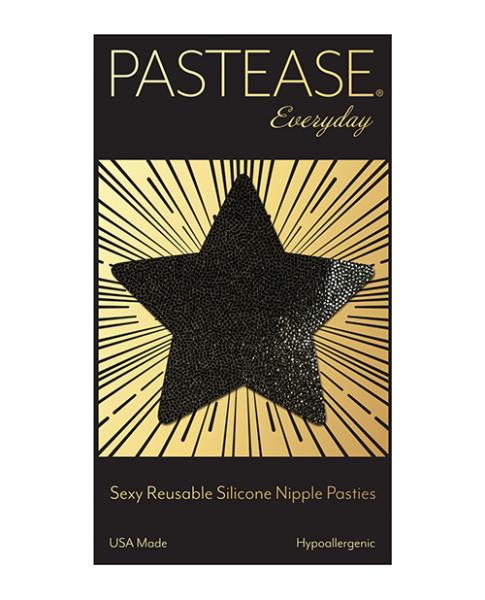 Pastease Reusable Liquid Star Black O/S