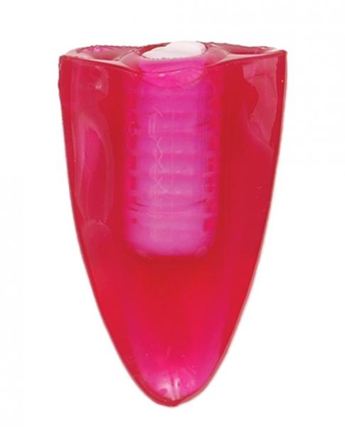 Tongue Teaser Silicone Oral Vibrator Pink