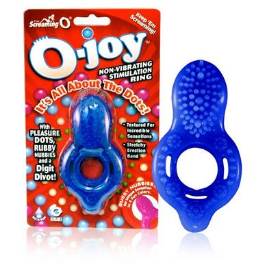 The O Joy Non Vibrating Stimulation Ring Assorted Colors