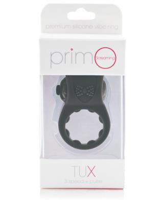 Primo Tux Vibrating Ring Black