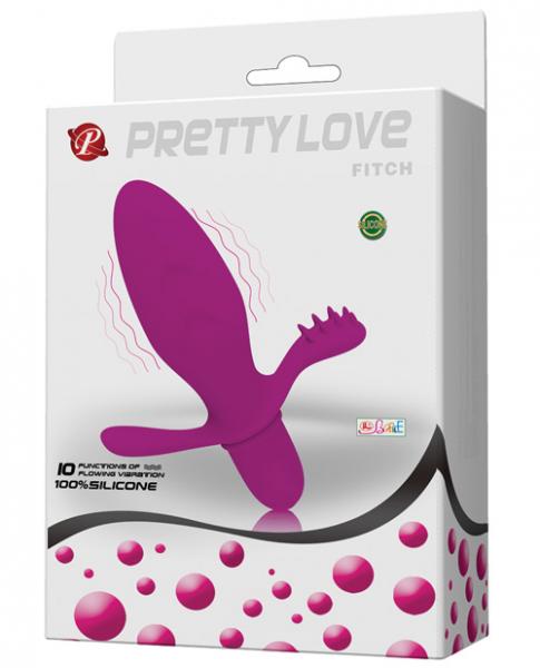 Pretty Love Fitch Anal Vibrator Fuchsia