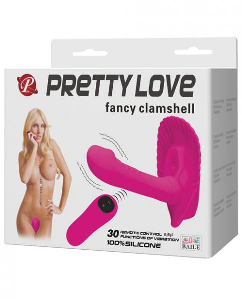 Pretty Love Fancy Clamshell Pink G Spot Vibrator