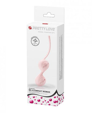 Pretty Love Kegel Tighten Up Coral Pink Balls