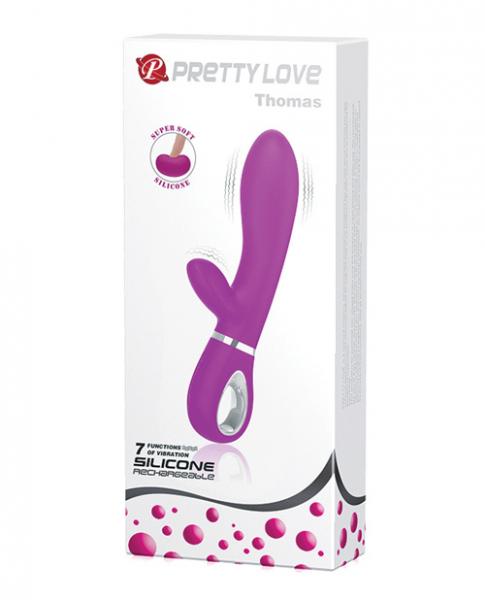 Pretty Love Thomas Liquid Silicone Rabbit Fuchsia