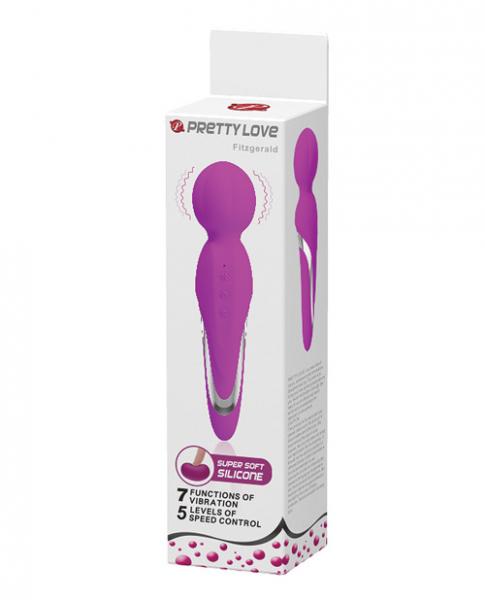 Pretty Love Fitzgerald Liquid Silicone Wand Fuchsia