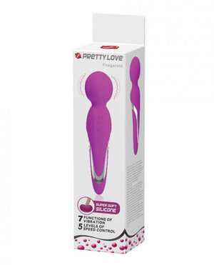 Pretty Love Fitzgerald Liquid Silicone Wand Fuchsia