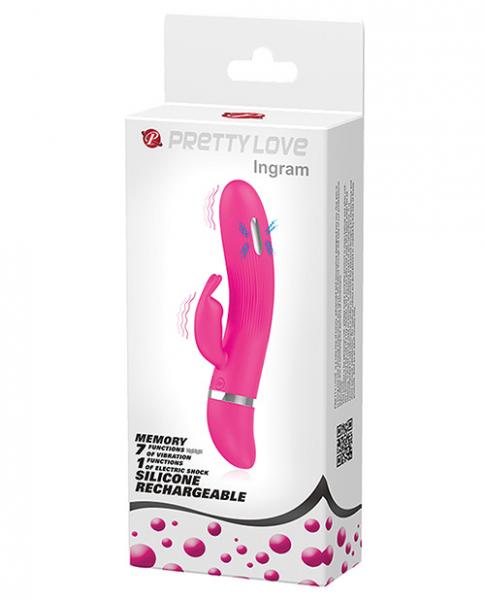 Pretty Love Ingram Electro Shock Vibrator Fuchsia