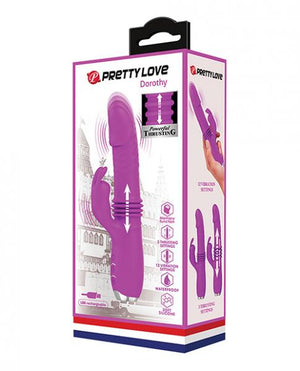 Pretty Love Dorothy Thrusting Rabbit Vibrator Purple