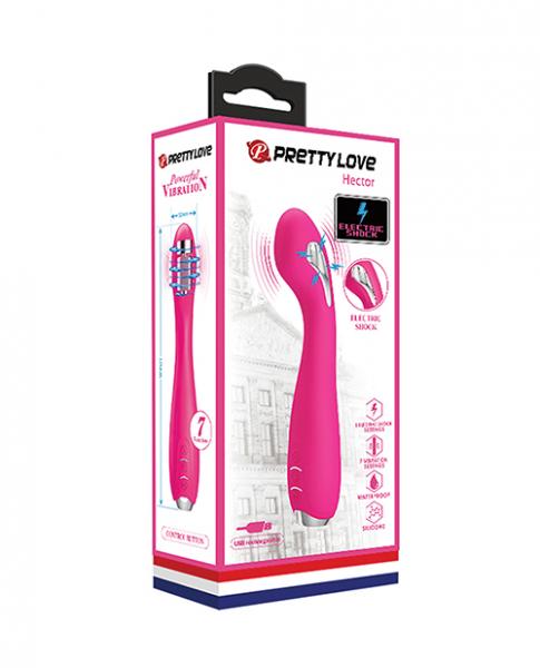 Pretty Love Hector Electro Shock Vibrator Pink