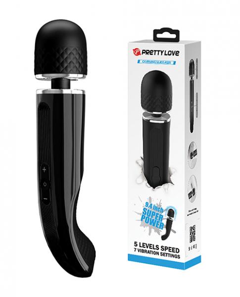 Pretty Love 9.4" Charming Massager Black