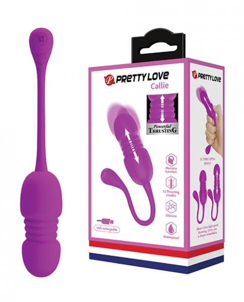 Pretty Love Callie Thrusting Egg Fuchsia