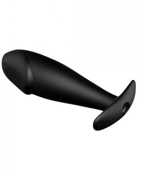 Pretty Love Vibrating Penis Shaped Butt Plug Black