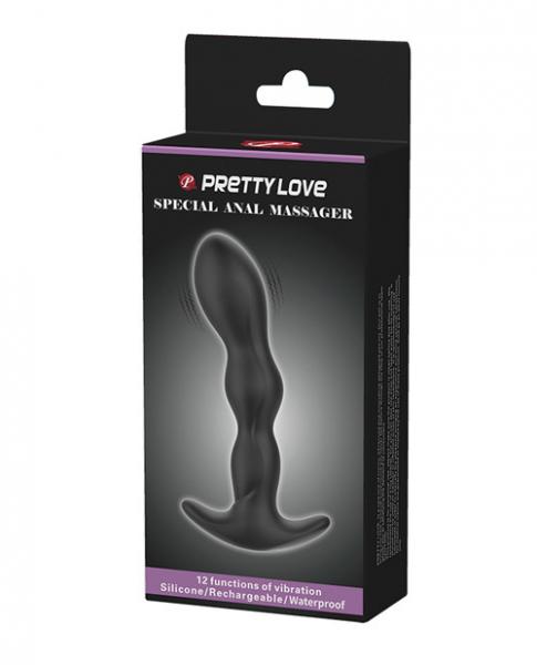 Pretty Love Special Anal Massager Black