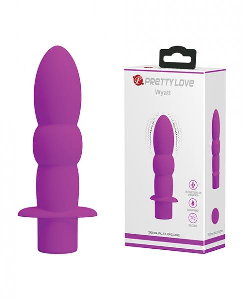 Pretty Love Wyatt 10 Function Silicone Vibrator Fuchsia