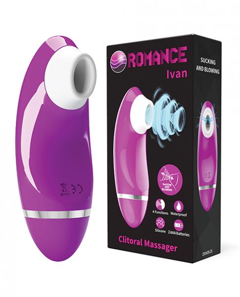 Pretty Love Romance Ivan Sucking Clitoral Massager Fuchsia