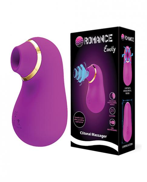 Pretty Love Romance Emily Sucking Clitoral Massager Fuchsia