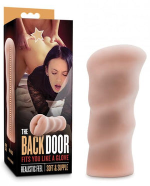 The Back Door Ass Masturbator Vanilla Beige Stroker