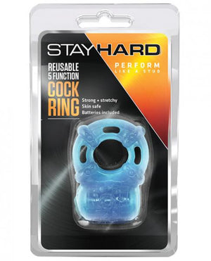 5 Function Reusable Vibrating Cock Ring