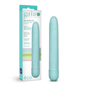 Gaia Biodegradable Vibrator Eco Aqua Blue