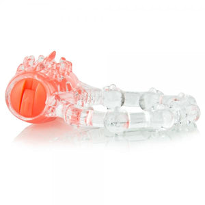 Color Pop Quickie Vibrating Ring Orange