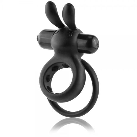 O Hare Rabbit Vibrating Ring Black