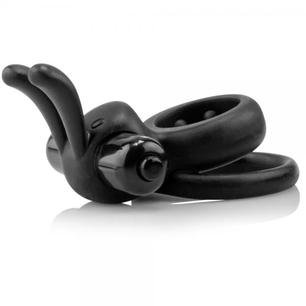 O Hare Rabbit Vibrating Ring Black