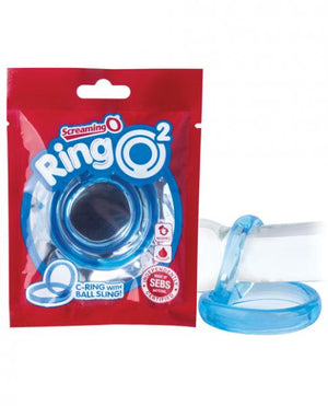 Screaming O Ringo 2 Blue C Ring With Ball Sling