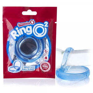 Screaming O Ringo 2 Blue C Ring With Ball Sling