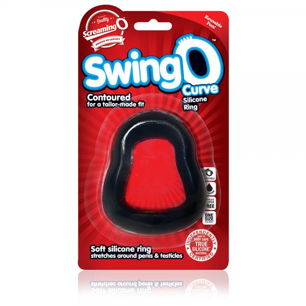 Screaming O Swing O Curved Black C Ring