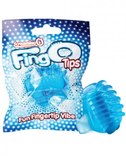 Fingo Tips Blue Fingertip Vibrator
