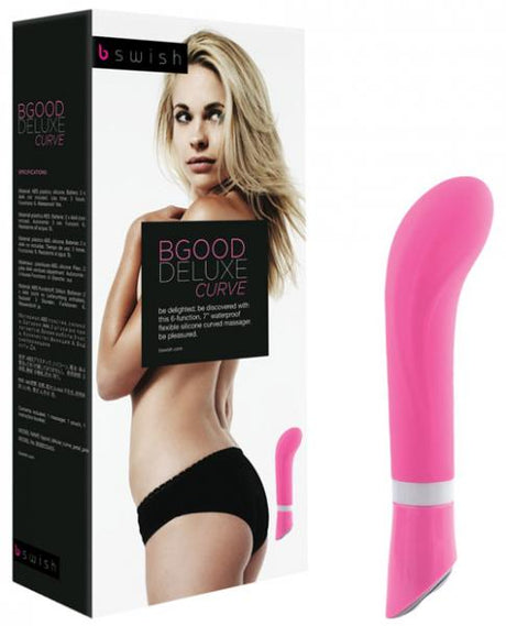 Bgood Deluxe Curve Pink Vibrator