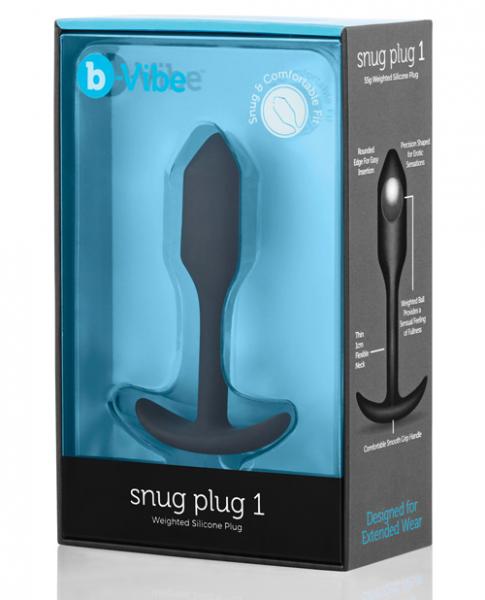 B Vibe Snug Plug 1 Black