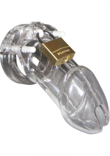 Cb 6000 Male Chastity Device Clear 3 1/4" Cage