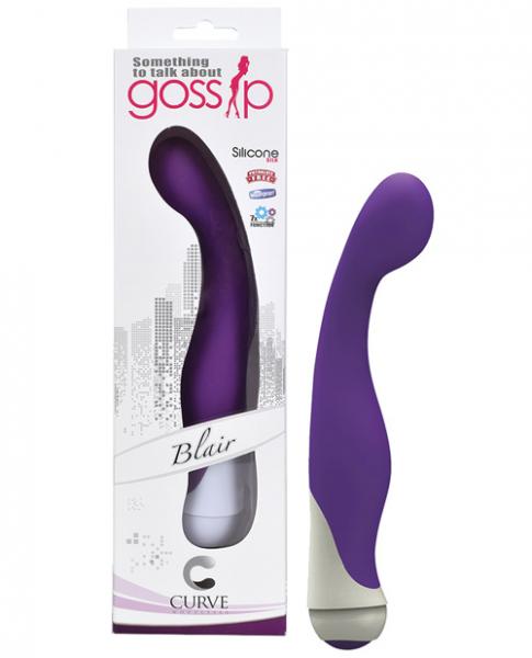 Gossip Blair Violet Purple Curved Vibrator