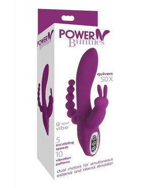 Quivers 10x Silicone G Spot Rabbit Vibrator