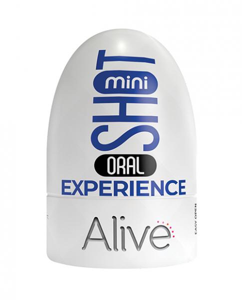 Alive Experience Oral Mini Shot Masturbator Flesh