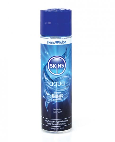 Skins Aqua Water Based Lubricant 8.5 Fluid Ounces