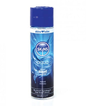 Skins Aqua Water Based Lubricant 8.5 Fluid Ounces