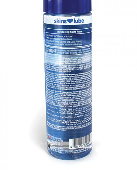 Skins Aqua Water Based Lubricant 8.5 Fluid Ounces