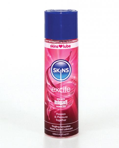 Skins Excite Water Based Lubricant 4.4 Oz