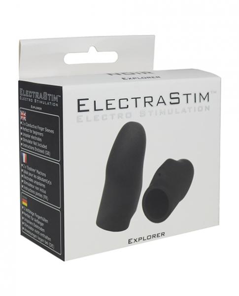 Electrastim Explorer Electro Finger Sleeves Black