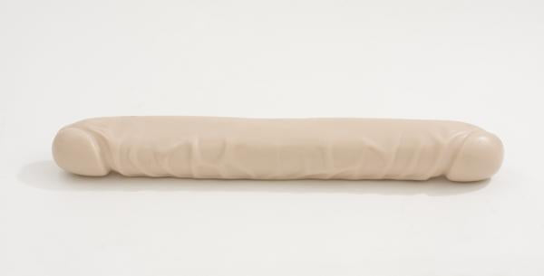 Jr Veined Double Header Bender 12 Inches Beige