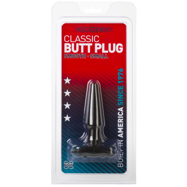 Classic Butt Plug Small Black