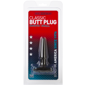 Classic Butt Plug Small Black