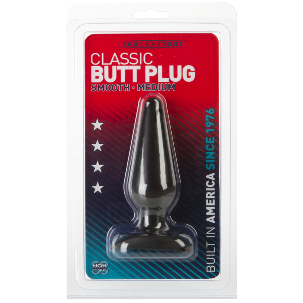 Butt Plug Black Medium