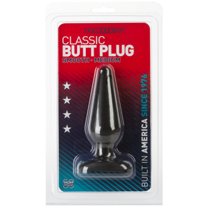 Butt Plug Black Medium